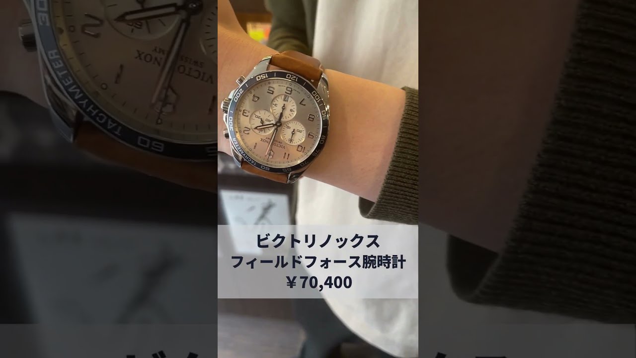 クロノグラフとタキメーターを備えた、VICTORINOX