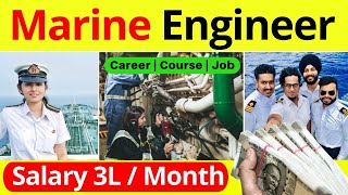 Marine Engineering Course Details || Marine Engineer Salary || Best Career After 12th Science Pcm