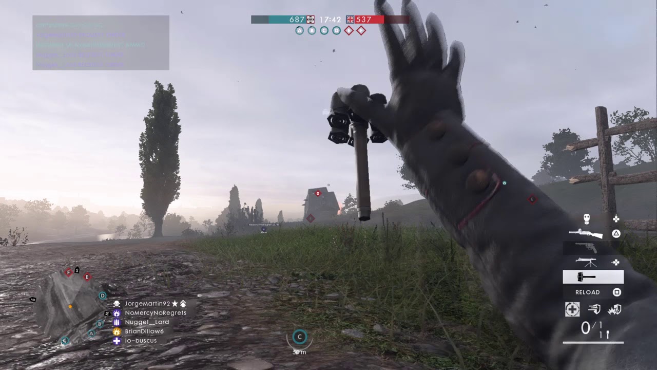 Look a tank in the face