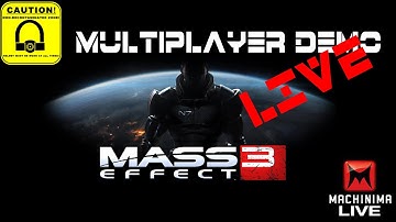Mass Effect 3 Multiplayer DEMO LIVE! (gameplay/commentary)