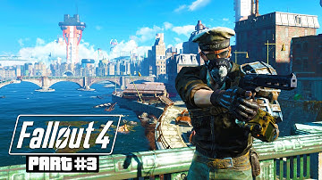 Fallout 4 Gameplay Walkthrough, Part 3 - SIDE QUESTS & LEVELING UP!!! (Fallout 4 PC Ultra Gameplay)