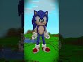 Sonic the Hedgehog Build Battle Challenge shorts minecraft 