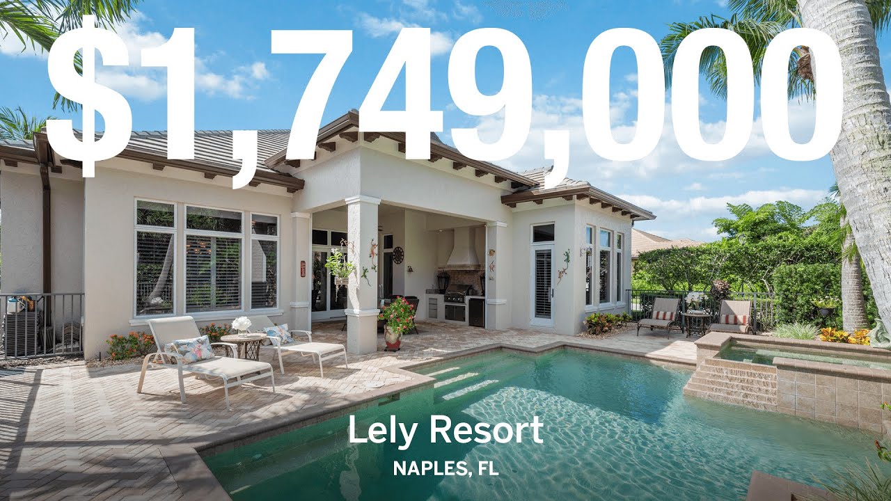 Elegant Estate in Lely Resort | Golf Community Living at Its Finest