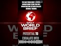 The Daily World Brief | Russia-Ukraine drone strike and Gulf infrastructure attacks escalate...
