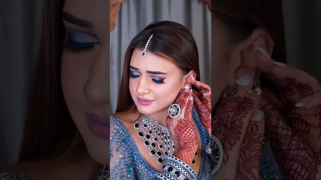 She wore the sky and made it her lehenga 💙