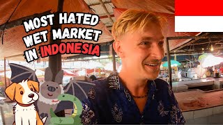 I Visited the Most Controversial Market in Indonesia! 🇮🇩