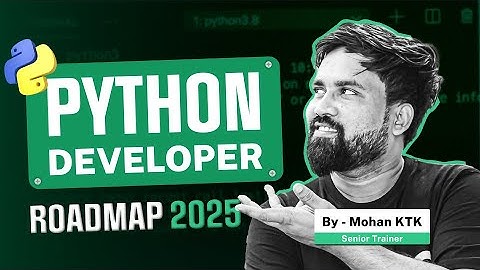 Master Python in 2025 🐍 | Complete Developer Roadmap (Beginner to Pro)
