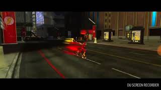 DCUO Flash vs Reverse flash speed chase