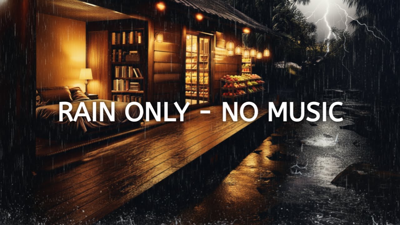 Cozy Cabin Rainy Night – Relaxing Rain & Thunder Sounds for Deep Sleep ...