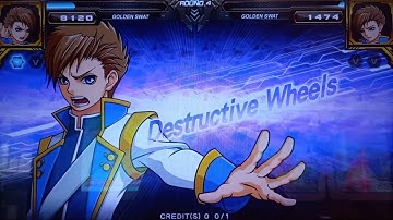 Golden Swat All Moves Hero of Robots