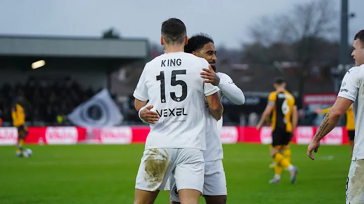 ALTERNATIVE ANGLE | Boreham Wood v Newport County (H) | Emirates FA Cup | 7 December 2025