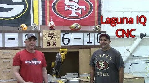 49rs Light Box // Laguna IQ CNC Machine // VCarve Pro Demo