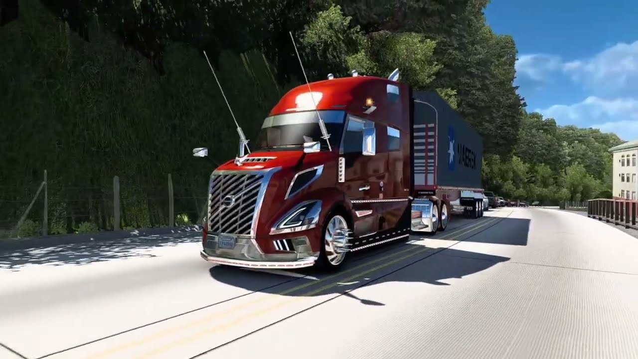 American Truck Simulator - Volvo VNL 860 - Gameplay (PC UHD) [4K60FPS] | Asgamingyt91