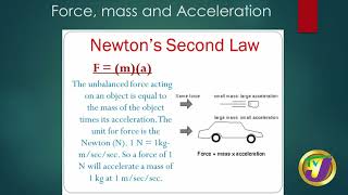 CSEC Physics Forces & Motion  Newton's Laws & Momentum