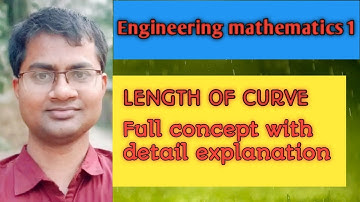 Engineering mathematics 1 of first semester, Length of curve ,formula, Problem solution full concept