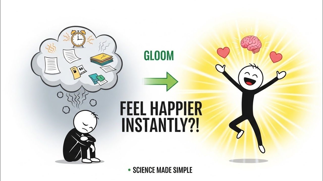 “The Science of Happiness – Simplified! 😲 Stickman Reveals How to Actually Feel Good”