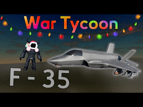 Видео: 🔥ОБЗОР НА ЛУЧШИЙ САМОЛЁТ🔥 🌌 𝗙 - 𝟯𝟱 𝗟𝗶𝗴𝗵𝘁𝗶𝗻𝗴 🌌 WAR TYCOON