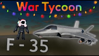 Фото 🔥ОБЗОР НА ЛУЧШИЙ САМОЛЁТ🔥 🌌 𝗙 - 𝟯𝟱 𝗟𝗶𝗴𝗵𝘁𝗶𝗻𝗴 🌌 WAR TYCOON