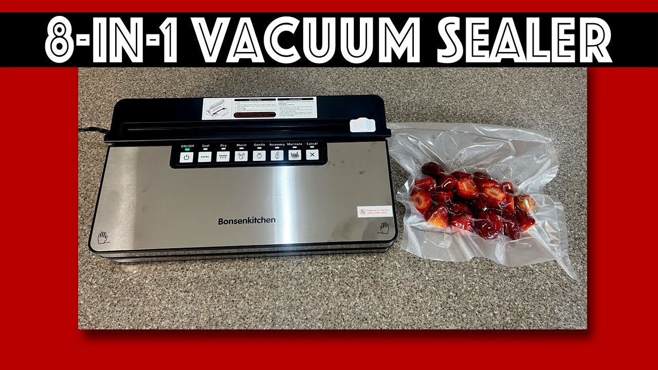 BONSENKITCHEN (VS3201) - VACUUM SEALER MACHINE 