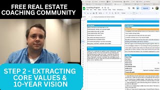 Step 2: Life Operating System - Extracting Core Values & 10 Year Vision