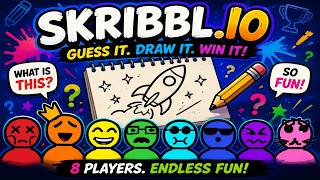 SKRIBBL  Live🔴|Clocken Gamer is Live🔴