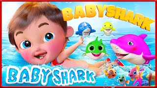 Super Baby Shark | baby Shark doo doo 🦞🦈🐙|  wheels on the bus |   @BmbmPreschool #cocomelon