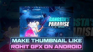 Make This Amazing Pubg Montage Thumbnail | Bgmi montage thumbnail TUTORIAL | PSCC ANDROID