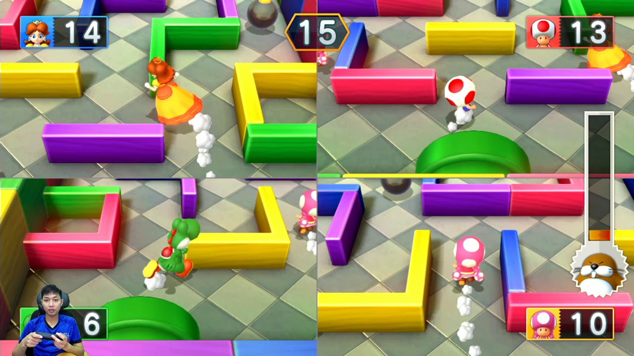 Mario Party 10 Mushroom Park (Master Difficult) #509 MARIO CRAZY