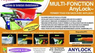 Fermer sacs et sachets - BAGUETTES ANYLOCK - Airblock