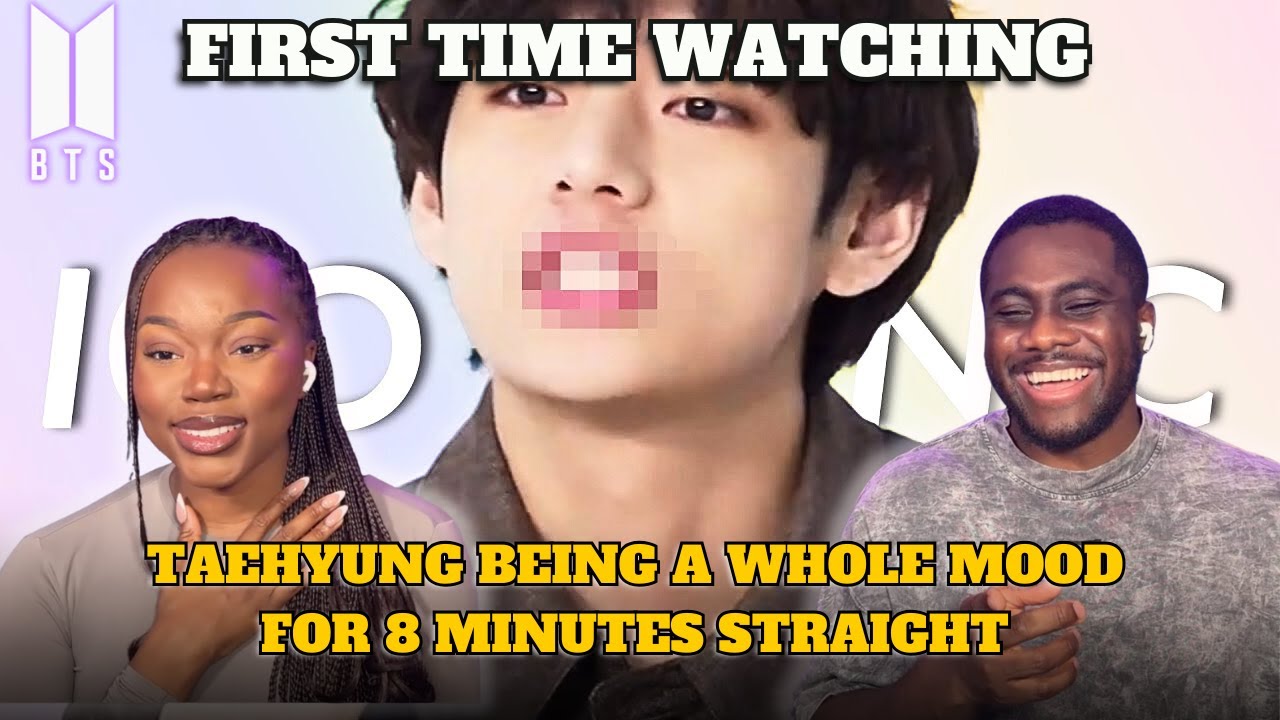 K-POP NEWBIES FIRST TIME WATCHING BTS (방탄소년단) TAEHYUNG BEING A WHOLE MOOD FOR 8 MINUTES STRAIGHT!