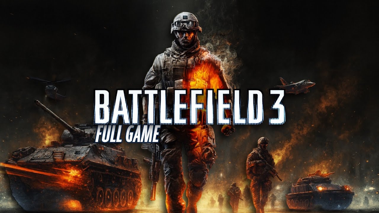BATTLEFIELD 3 – Full Game (Detailed, All Collectibles, No