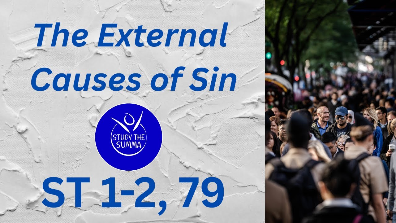 Study the Summa- ST 1-2, 79- The External Cause of Sin (aka God)