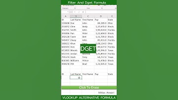 2 Best Alternative Of Vlookup Formula In Excel | #excel #excelformula  #youtubeshorts  #vlookup .