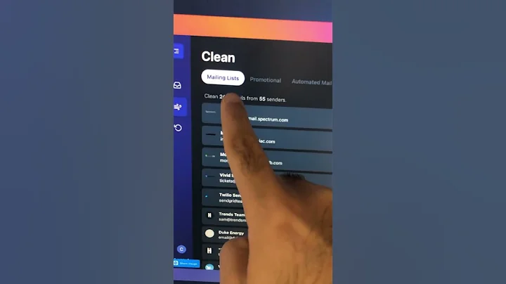 Use this Tool to clean your emails in minutes!