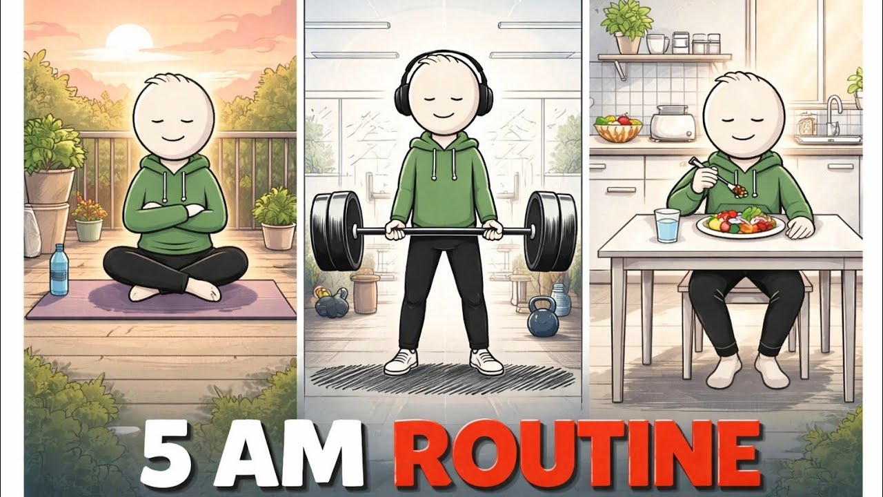 Dc5 Morning Routine This 5 AM Morning Routine Will Make You UNSTOPPABLE 💪🎯 - YouTube