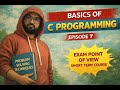 C Programming | Episode 7 | Control FLow, JUMP , Break , Continue, GOTO| Exam Point of view | CCSU