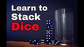 Learn to Stack Dice