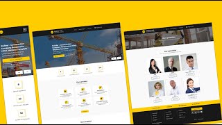Builder - Construction Company Responsive HTML Website Template