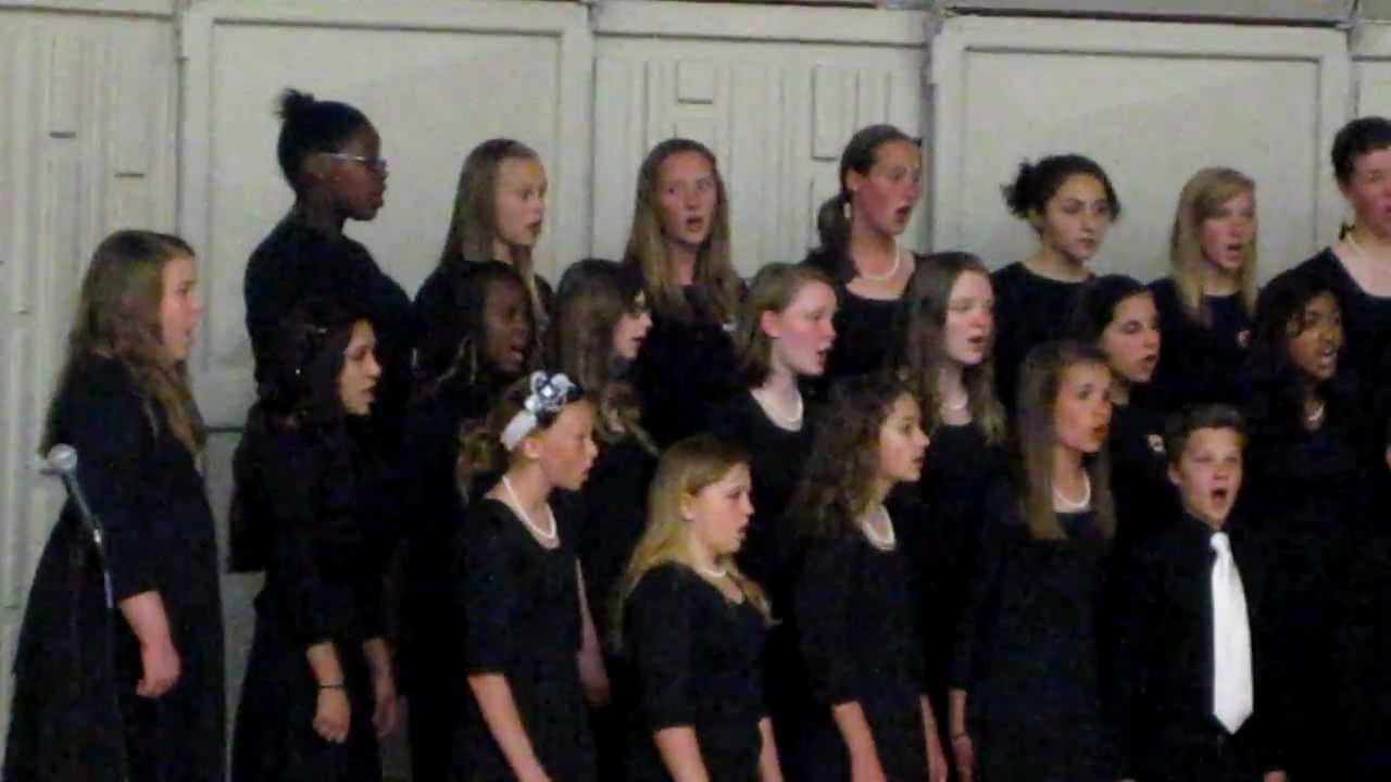 Kingsley Junior High School May 2012 Choral Concert 7th Grade YouTube