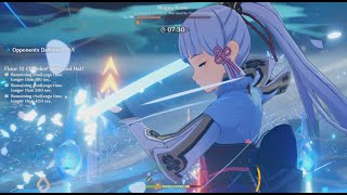 [Genshin Impact] Spiral Abyss Floor 12 - 9/9 stars - Noelle and Ayaka team (Patch 2.0)