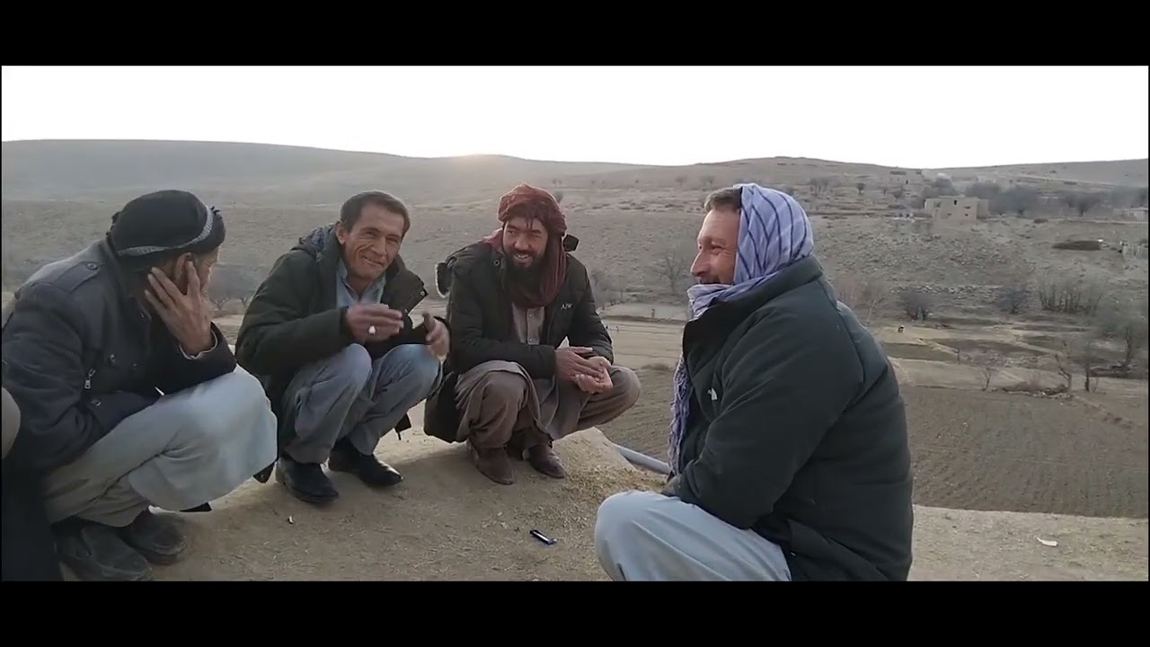 سفر باقری در قریه زرسنگ قره باغ غزنی 