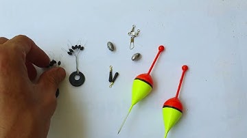Hướng Dẫn Cách Lắp Phao Câu Và Cục Chặn Chuẩn Nhất | How To Set Up A Fishing Float Step By Step