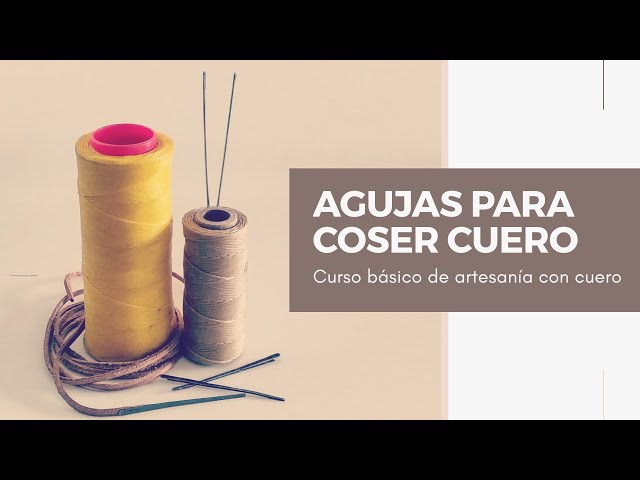 Hilo Encerado para Coser Cuero