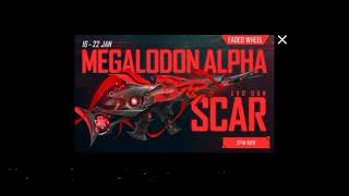 back MEGALODON ALPHA EVO GUN SCAR LOGIN 7 DAY REWARDS LOGIN DAILY FOR LEGENDARY  HIDEOUT