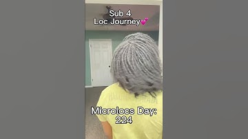 Microlocs Diary 224 💕 #microlocs #shorts #locjourney #starterlocs
