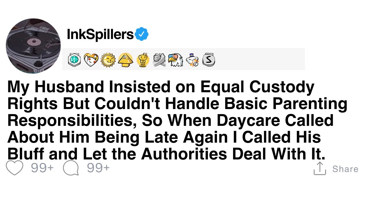 My Husband Insisted on Equal Custody Rights But Couldn't Handle Basic Parenting Responsibilities...