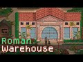Roman Warehouse Pixel Art Timelapse with Chill Lofi