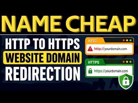 HTTP to HTTPS Website Domain Redirection in Namecheap - 2026