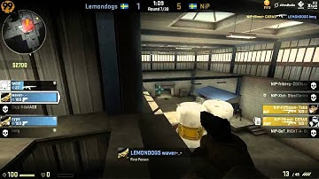 NiP vs. Lemondogs | fnatic FragOut CS:GO-League 1 | de_nuke