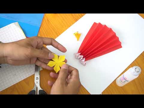 Video HƯỚNG DẪN LÀM LỌ HOA GẮN TƯỜNG MÔN THỦ CÔNG LỚP 3 - youtube